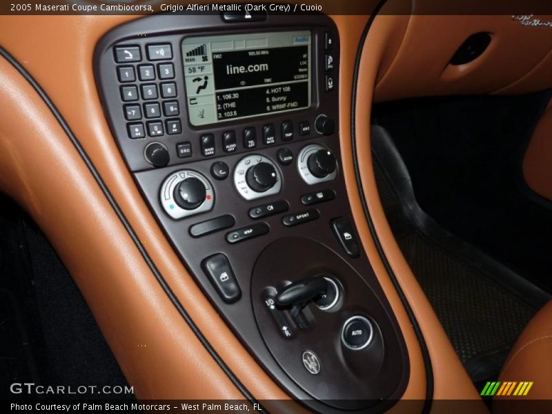 Grigio Alfieri Metallic (Dark Grey) / Cuoio 2005 Maserati Coupe Cambiocorsa