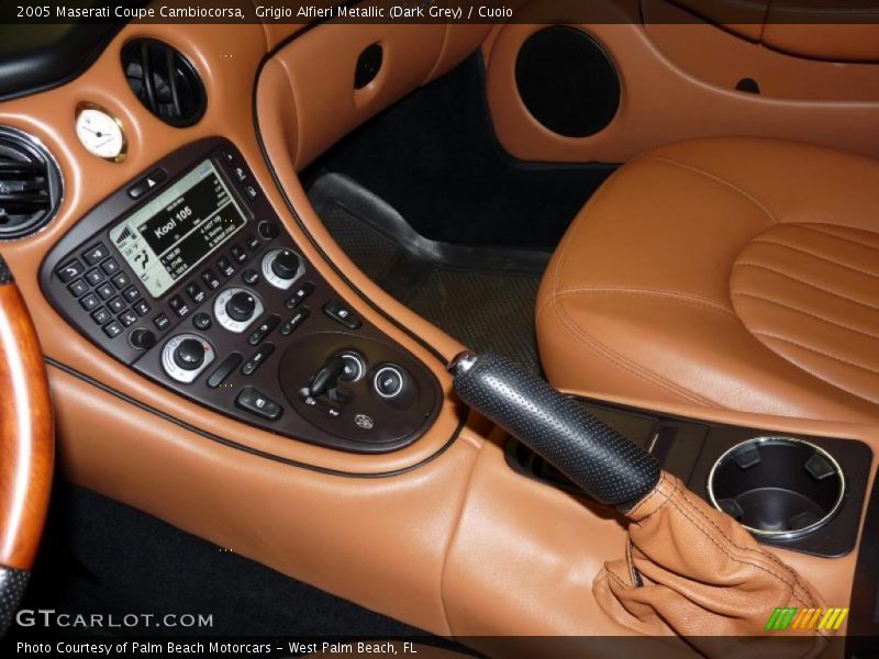 Grigio Alfieri Metallic (Dark Grey) / Cuoio 2005 Maserati Coupe Cambiocorsa