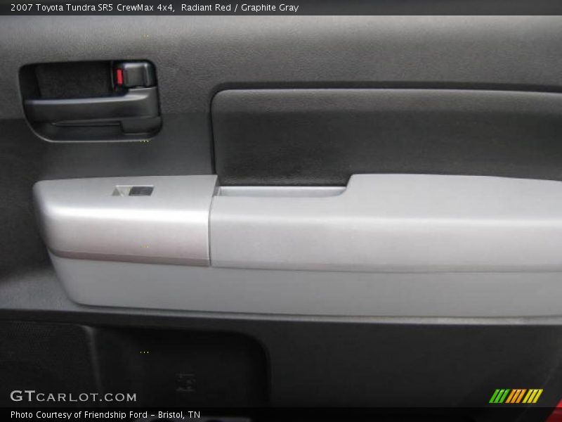 Radiant Red / Graphite Gray 2007 Toyota Tundra SR5 CrewMax 4x4