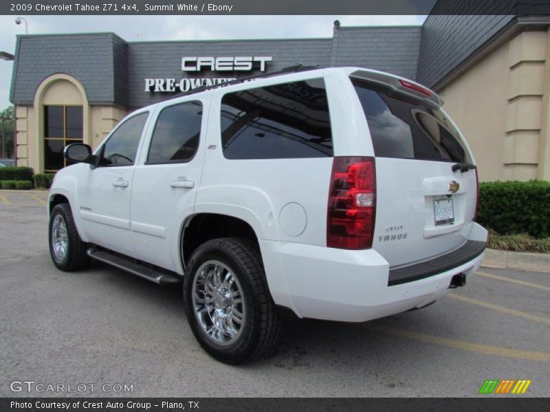 Summit White / Ebony 2009 Chevrolet Tahoe Z71 4x4