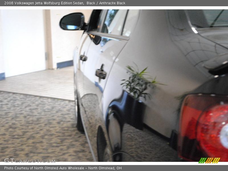 Black / Anthracite Black 2008 Volkswagen Jetta Wolfsburg Edition Sedan