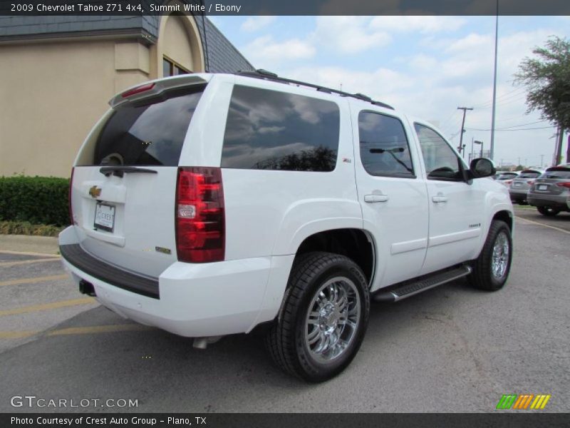 Summit White / Ebony 2009 Chevrolet Tahoe Z71 4x4