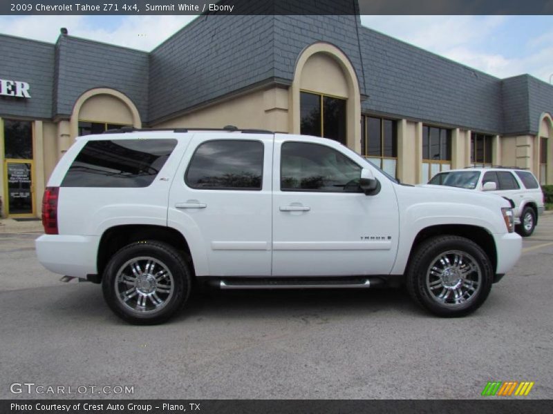 Summit White / Ebony 2009 Chevrolet Tahoe Z71 4x4