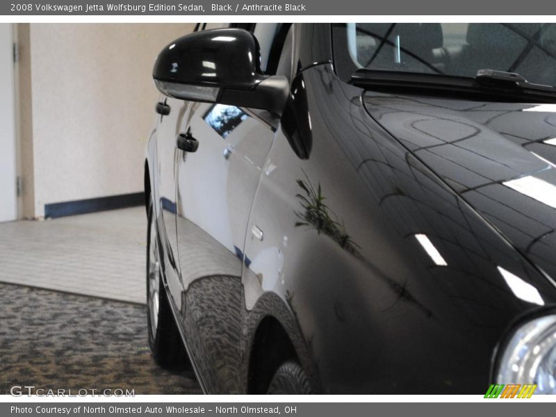 Black / Anthracite Black 2008 Volkswagen Jetta Wolfsburg Edition Sedan