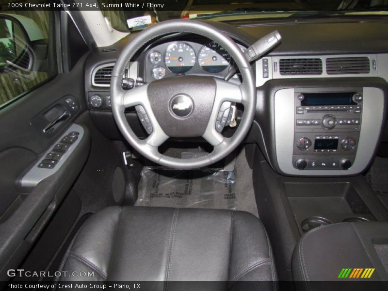 Summit White / Ebony 2009 Chevrolet Tahoe Z71 4x4
