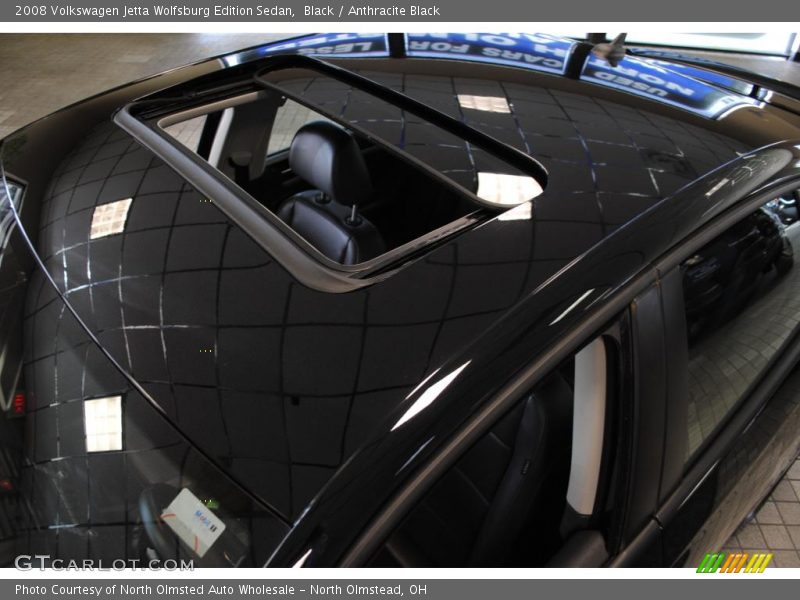 Black / Anthracite Black 2008 Volkswagen Jetta Wolfsburg Edition Sedan