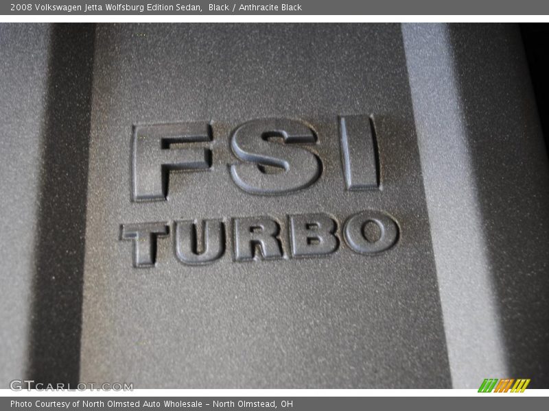 Black / Anthracite Black 2008 Volkswagen Jetta Wolfsburg Edition Sedan