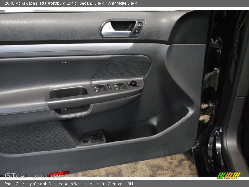 Black / Anthracite Black 2008 Volkswagen Jetta Wolfsburg Edition Sedan