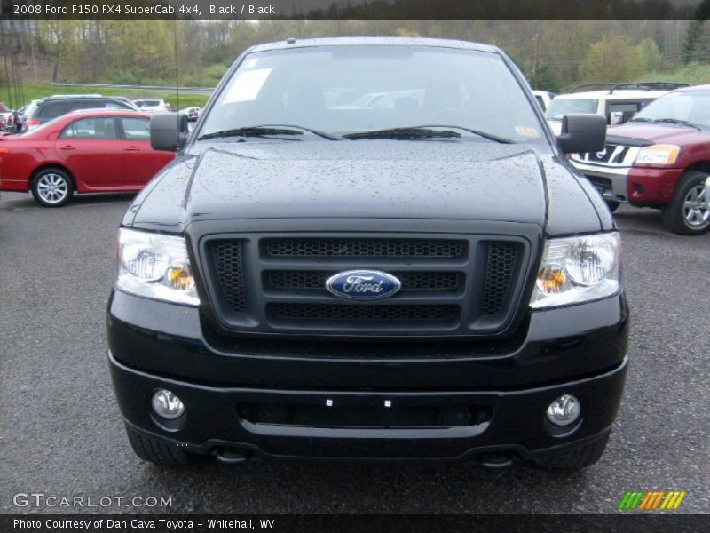 Black / Black 2008 Ford F150 FX4 SuperCab 4x4