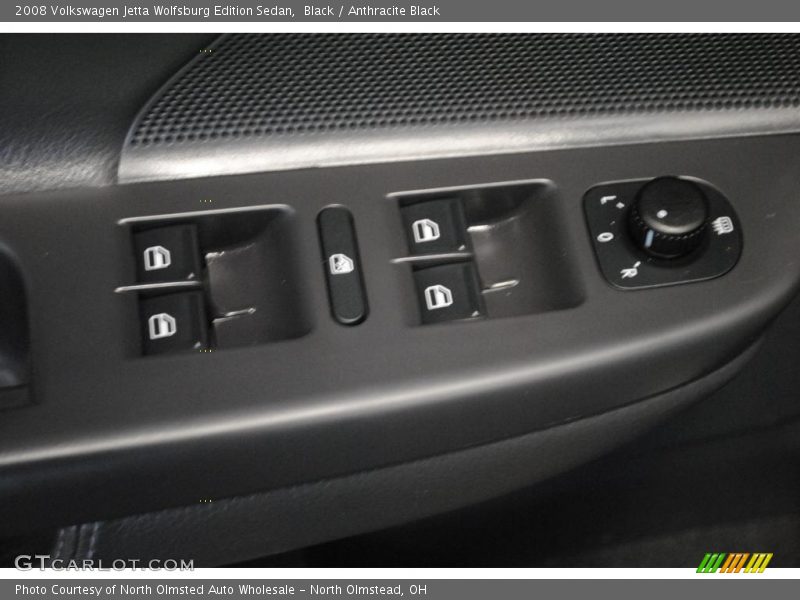 Black / Anthracite Black 2008 Volkswagen Jetta Wolfsburg Edition Sedan