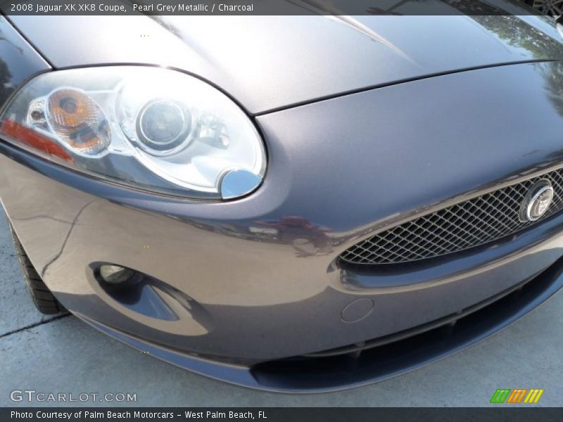 Pearl Grey Metallic / Charcoal 2008 Jaguar XK XK8 Coupe