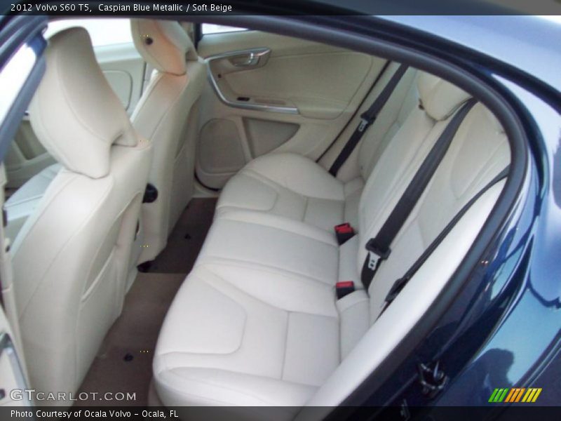  2012 S60 T5 Soft Beige Interior