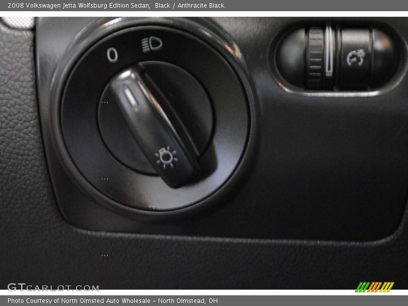Black / Anthracite Black 2008 Volkswagen Jetta Wolfsburg Edition Sedan