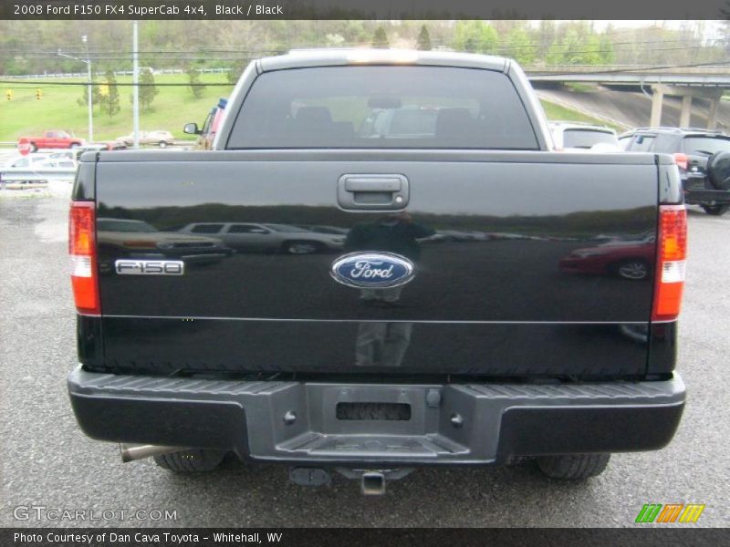 Black / Black 2008 Ford F150 FX4 SuperCab 4x4