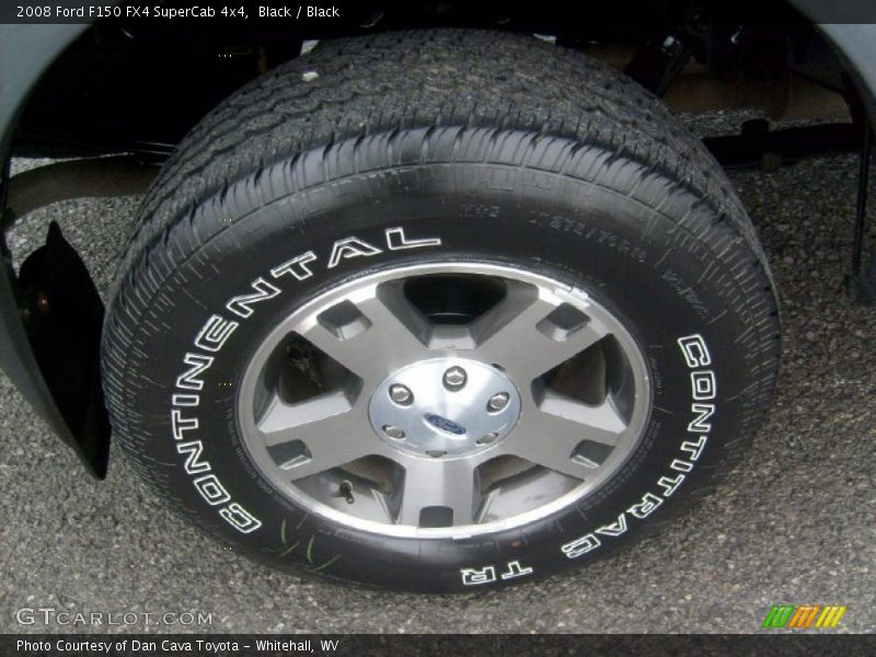 Black / Black 2008 Ford F150 FX4 SuperCab 4x4