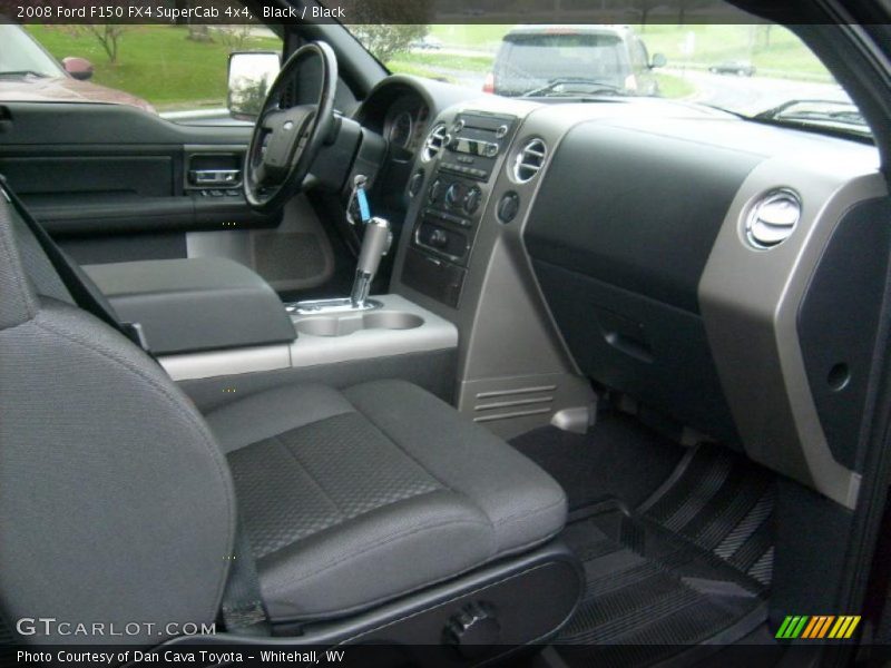 Black / Black 2008 Ford F150 FX4 SuperCab 4x4