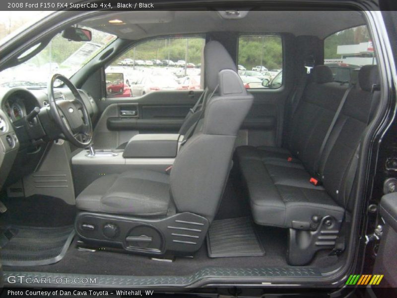 Black / Black 2008 Ford F150 FX4 SuperCab 4x4