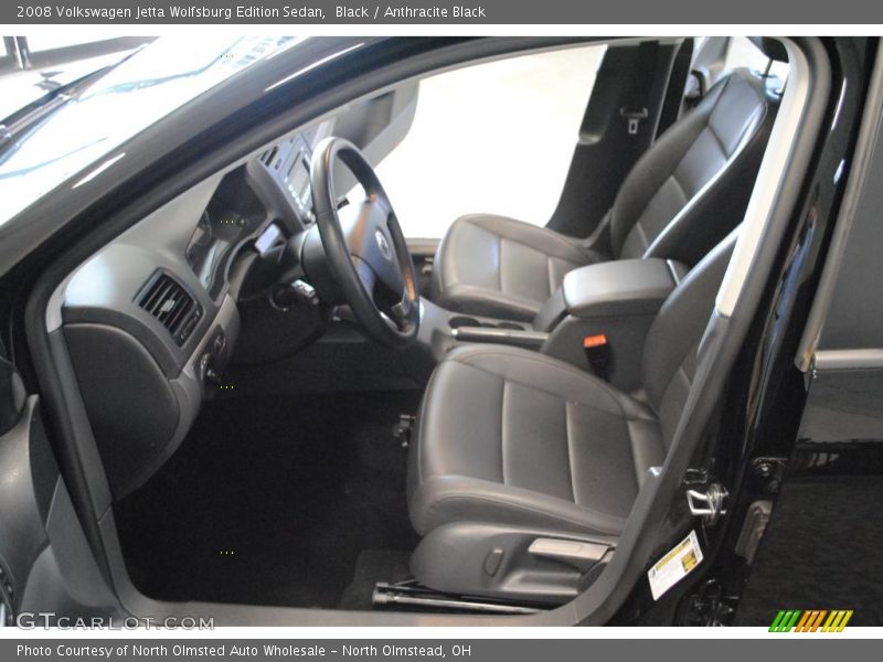 Black / Anthracite Black 2008 Volkswagen Jetta Wolfsburg Edition Sedan