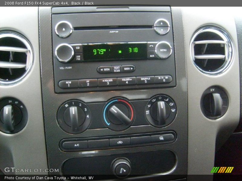 Black / Black 2008 Ford F150 FX4 SuperCab 4x4