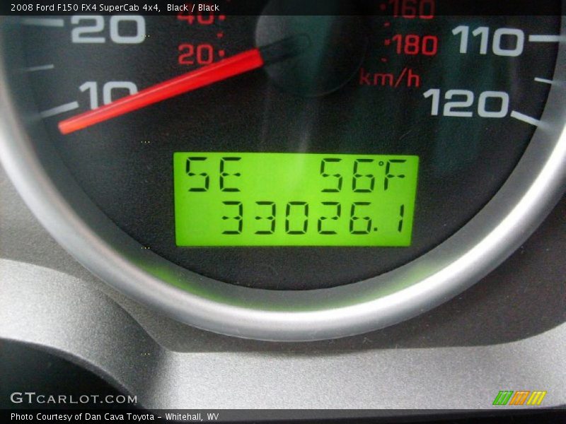 Black / Black 2008 Ford F150 FX4 SuperCab 4x4