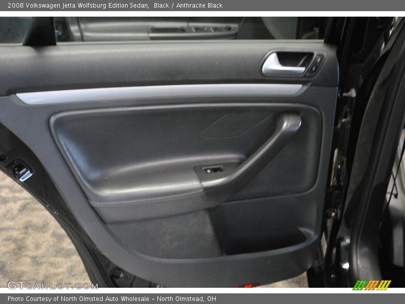 Black / Anthracite Black 2008 Volkswagen Jetta Wolfsburg Edition Sedan