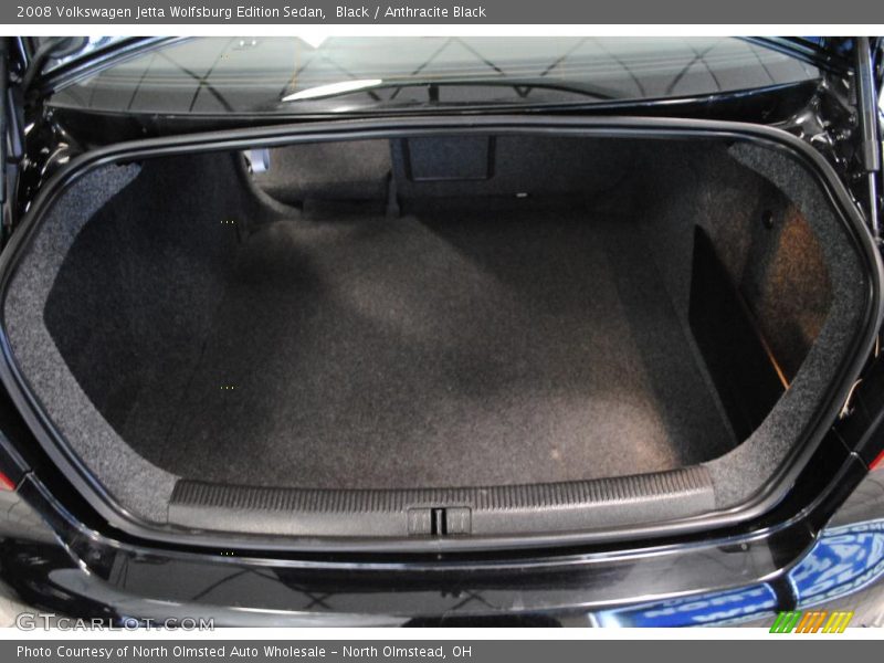 Black / Anthracite Black 2008 Volkswagen Jetta Wolfsburg Edition Sedan