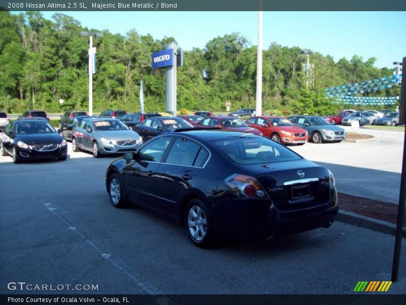 Majestic Blue Metallic / Blond 2008 Nissan Altima 2.5 SL