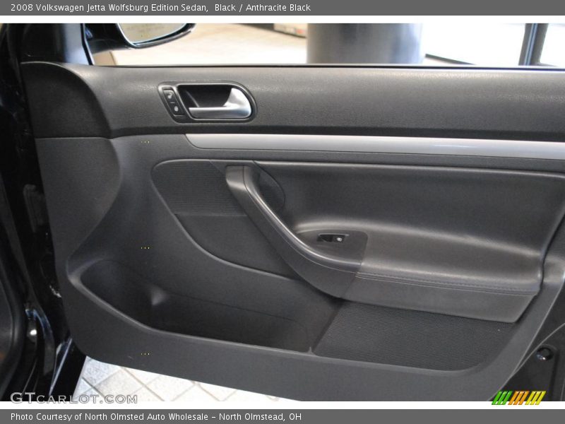 Black / Anthracite Black 2008 Volkswagen Jetta Wolfsburg Edition Sedan