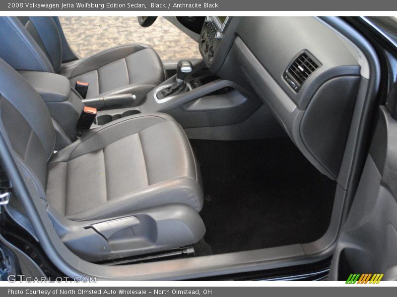 Black / Anthracite Black 2008 Volkswagen Jetta Wolfsburg Edition Sedan