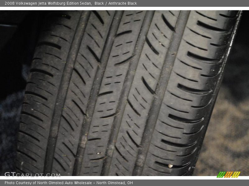 Black / Anthracite Black 2008 Volkswagen Jetta Wolfsburg Edition Sedan