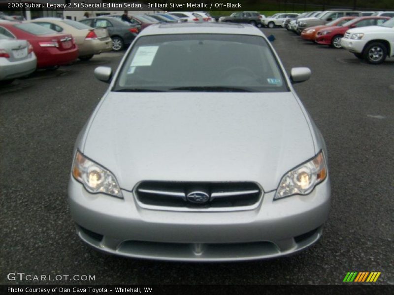 Brilliant Silver Metallic / Off-Black 2006 Subaru Legacy 2.5i Special Edition Sedan