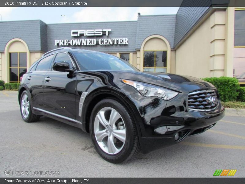 Black Obsidian / Graphite 2010 Infiniti FX 35