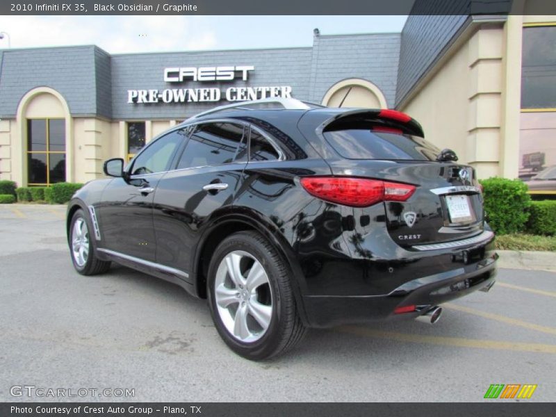 Black Obsidian / Graphite 2010 Infiniti FX 35