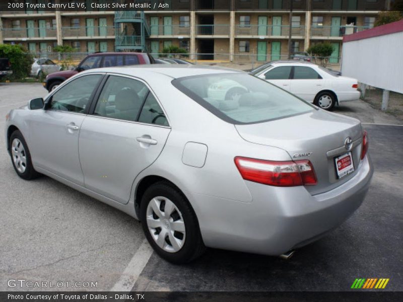 Classic Silver Metallic / Ash 2008 Toyota Camry LE V6