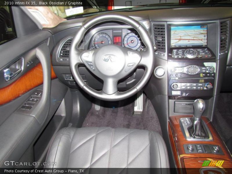 Black Obsidian / Graphite 2010 Infiniti FX 35