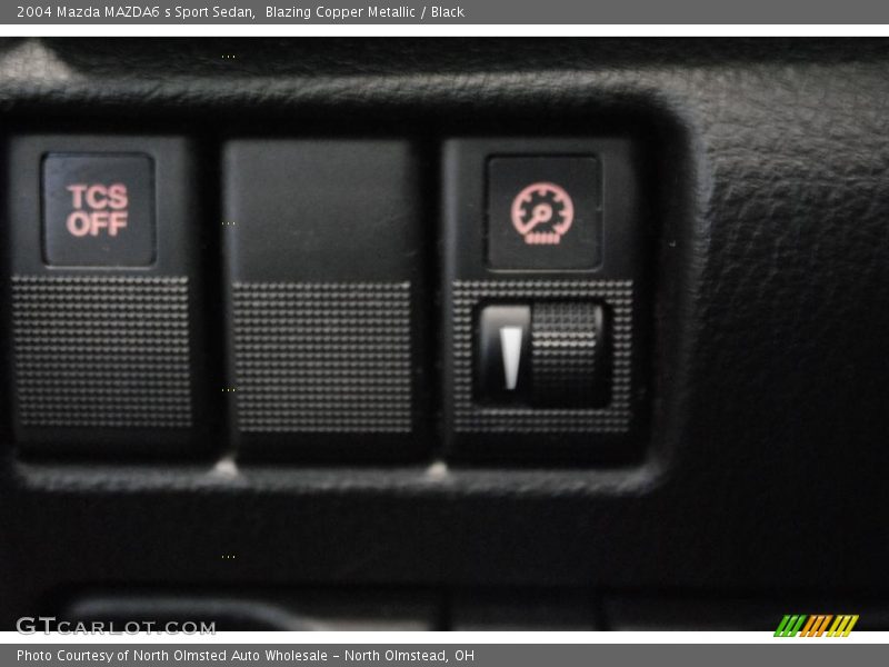 Blazing Copper Metallic / Black 2004 Mazda MAZDA6 s Sport Sedan