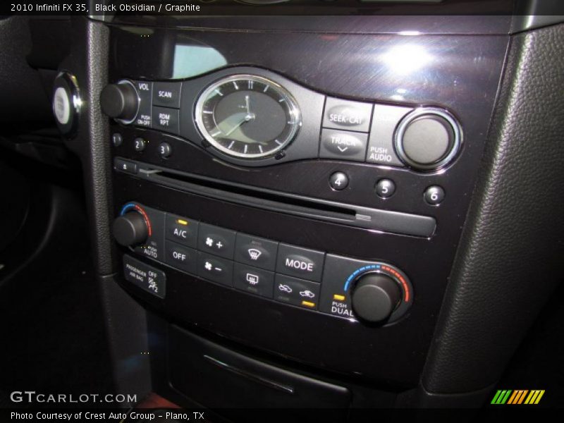 Black Obsidian / Graphite 2010 Infiniti FX 35