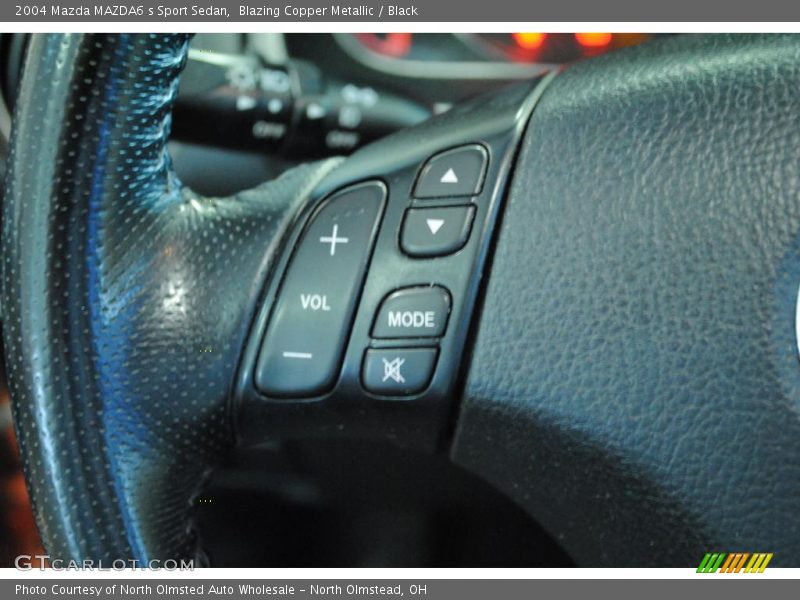Controls of 2004 MAZDA6 s Sport Sedan