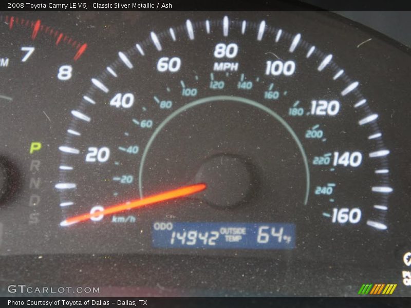 Classic Silver Metallic / Ash 2008 Toyota Camry LE V6