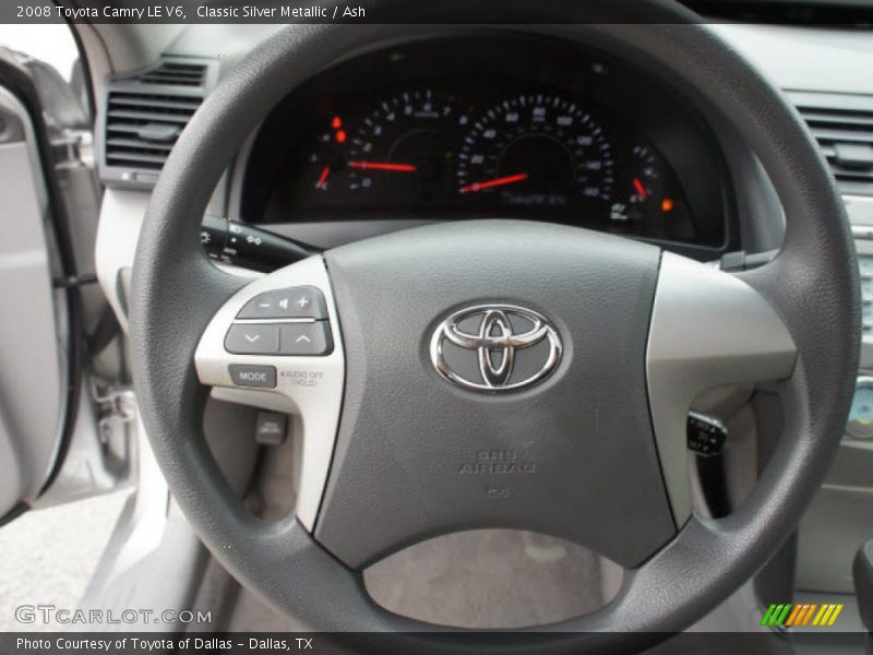 Classic Silver Metallic / Ash 2008 Toyota Camry LE V6