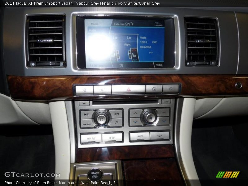 Controls of 2011 XF Premium Sport Sedan