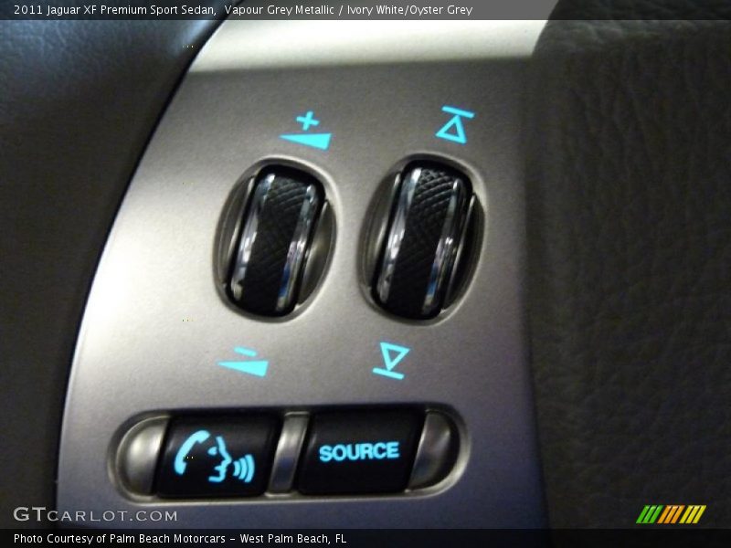 Controls of 2011 XF Premium Sport Sedan