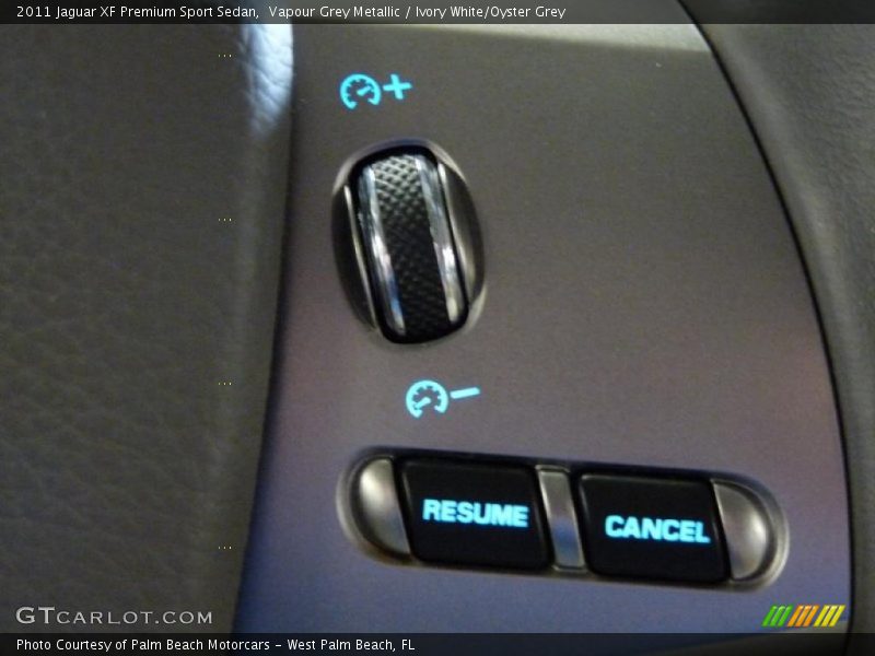 Controls of 2011 XF Premium Sport Sedan