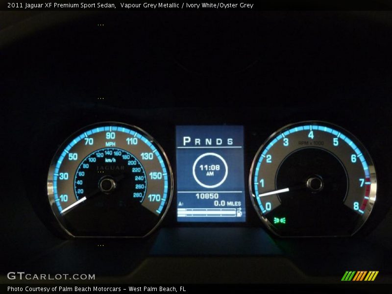  2011 XF Premium Sport Sedan Premium Sport Sedan Gauges