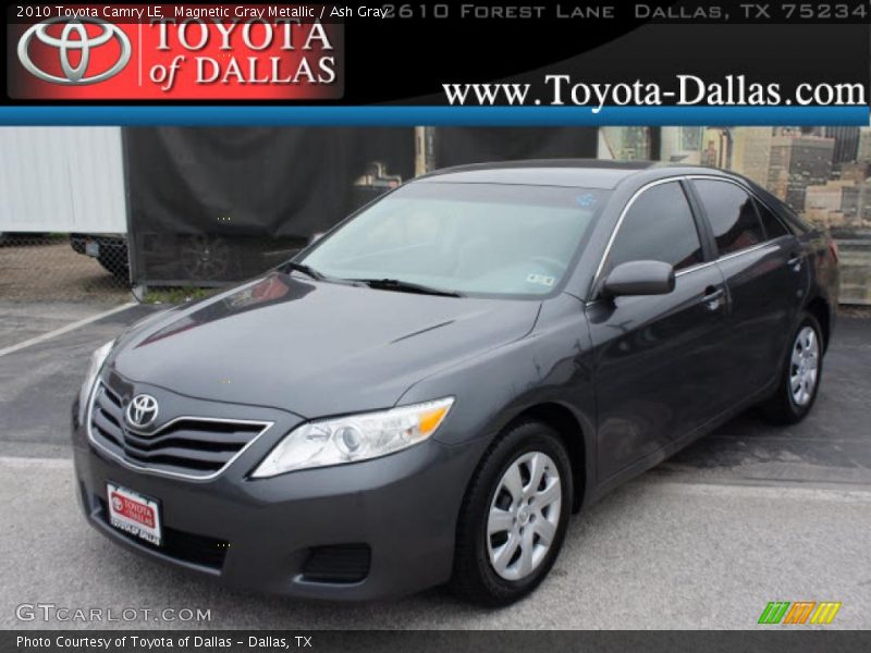 Magnetic Gray Metallic / Ash Gray 2010 Toyota Camry LE