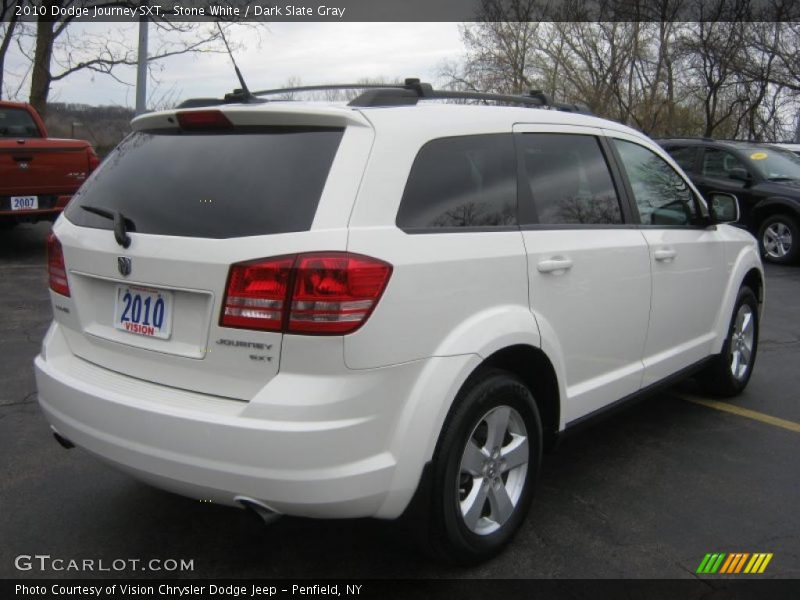 Stone White / Dark Slate Gray 2010 Dodge Journey SXT