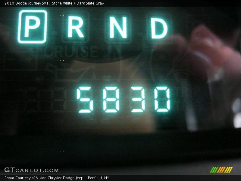 Stone White / Dark Slate Gray 2010 Dodge Journey SXT