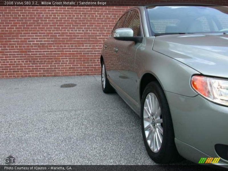 Willow Green Metallic / Sandstone Beige 2008 Volvo S80 3.2