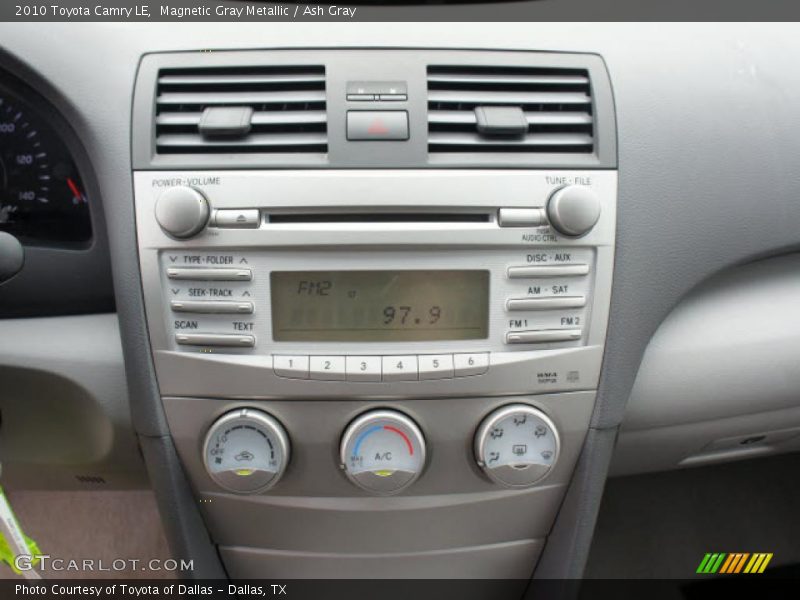 Magnetic Gray Metallic / Ash Gray 2010 Toyota Camry LE
