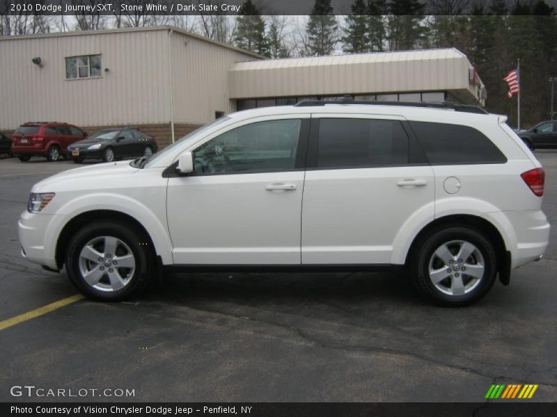 Stone White / Dark Slate Gray 2010 Dodge Journey SXT